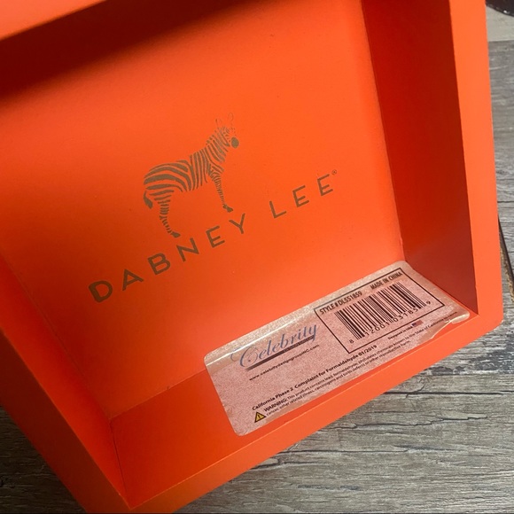 5x5 "I Like My Money" Box Art wood Dabney Lee wall decor orange - Picture 5 of 6